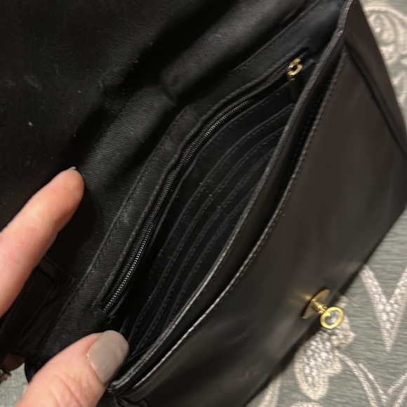 Fossil leopard leather wristlet - Picture 3 of 3